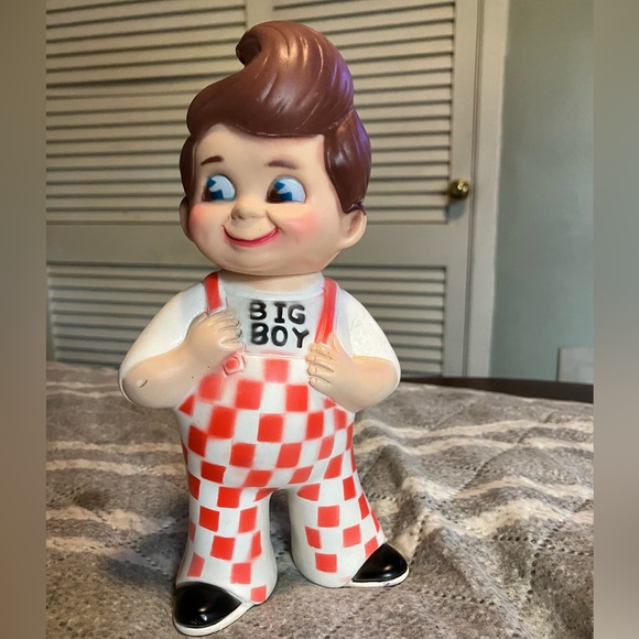 Vintage 1973 Big Boy of America Rubber Vinyl Figure Bank - Picture 1 of 10